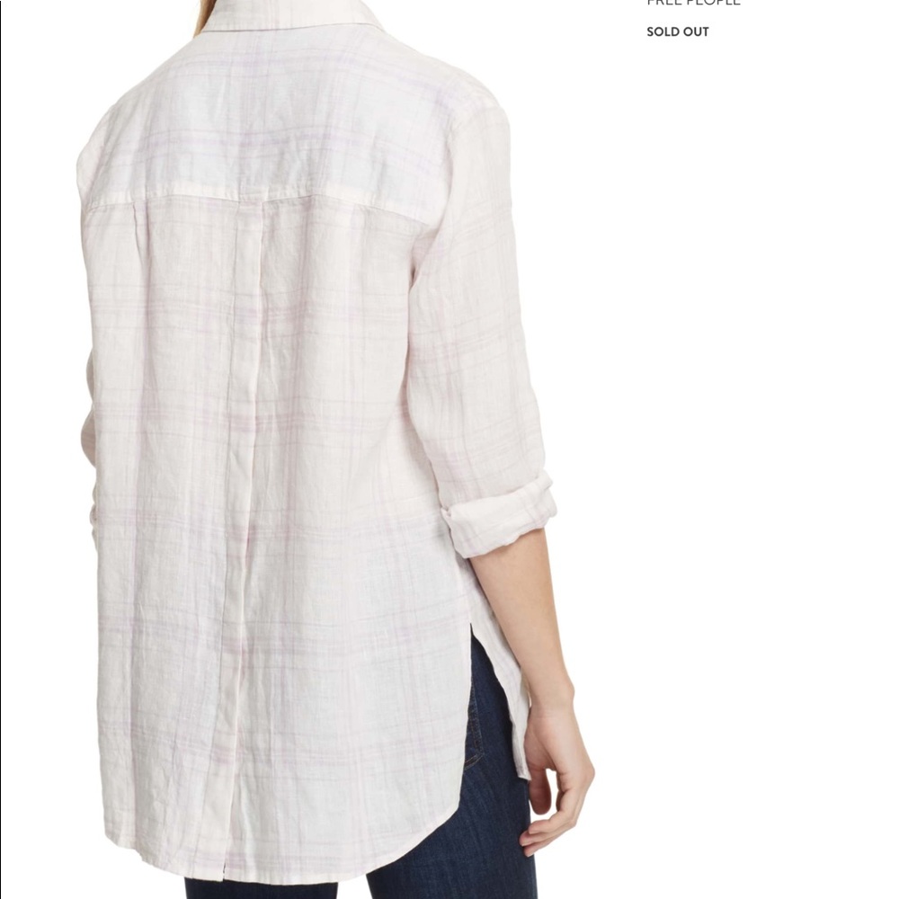 Free people linen shirt - Picture 2 of 5